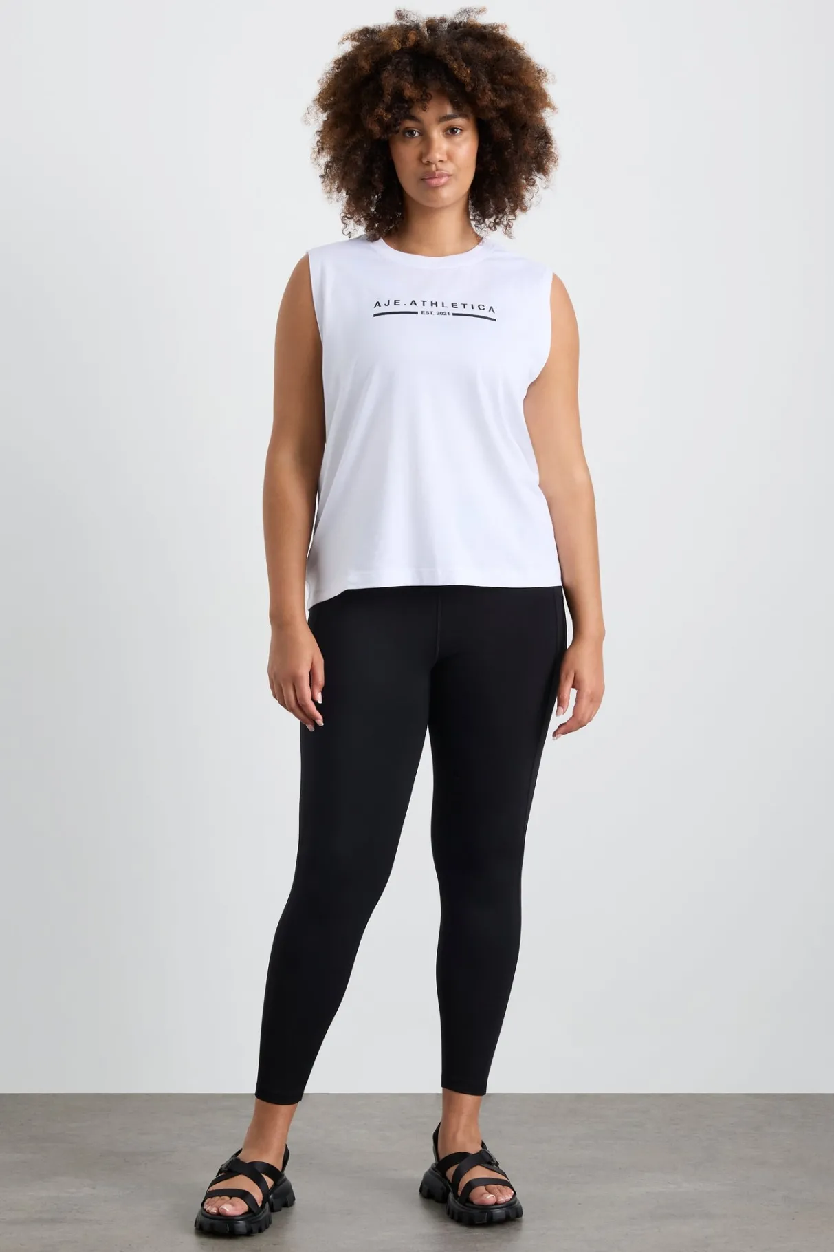 established_logo_tank__10.webp Best Aje ATHLETICA Established Logo Tank 101 White/Black