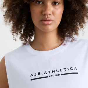 Best Aje ATHLETICA Established Logo Tank 101 White/Black