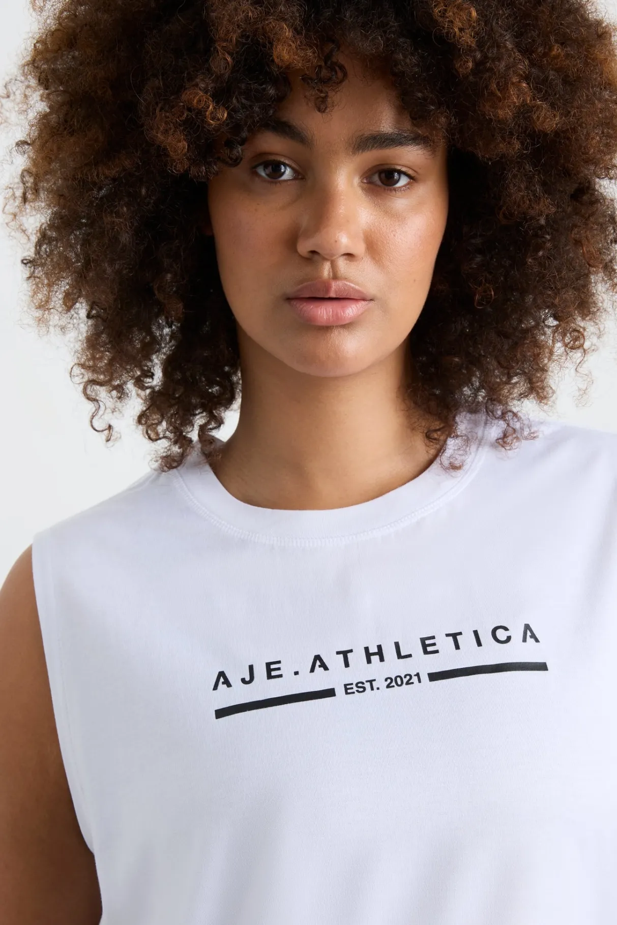established_logo_tank__11.webp Best Aje ATHLETICA Established Logo Tank 101 White/Black