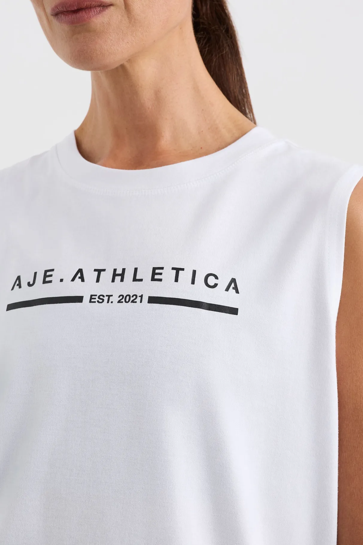 established_logo_tank__3.webp Best Aje ATHLETICA Established Logo Tank 101 White/Black