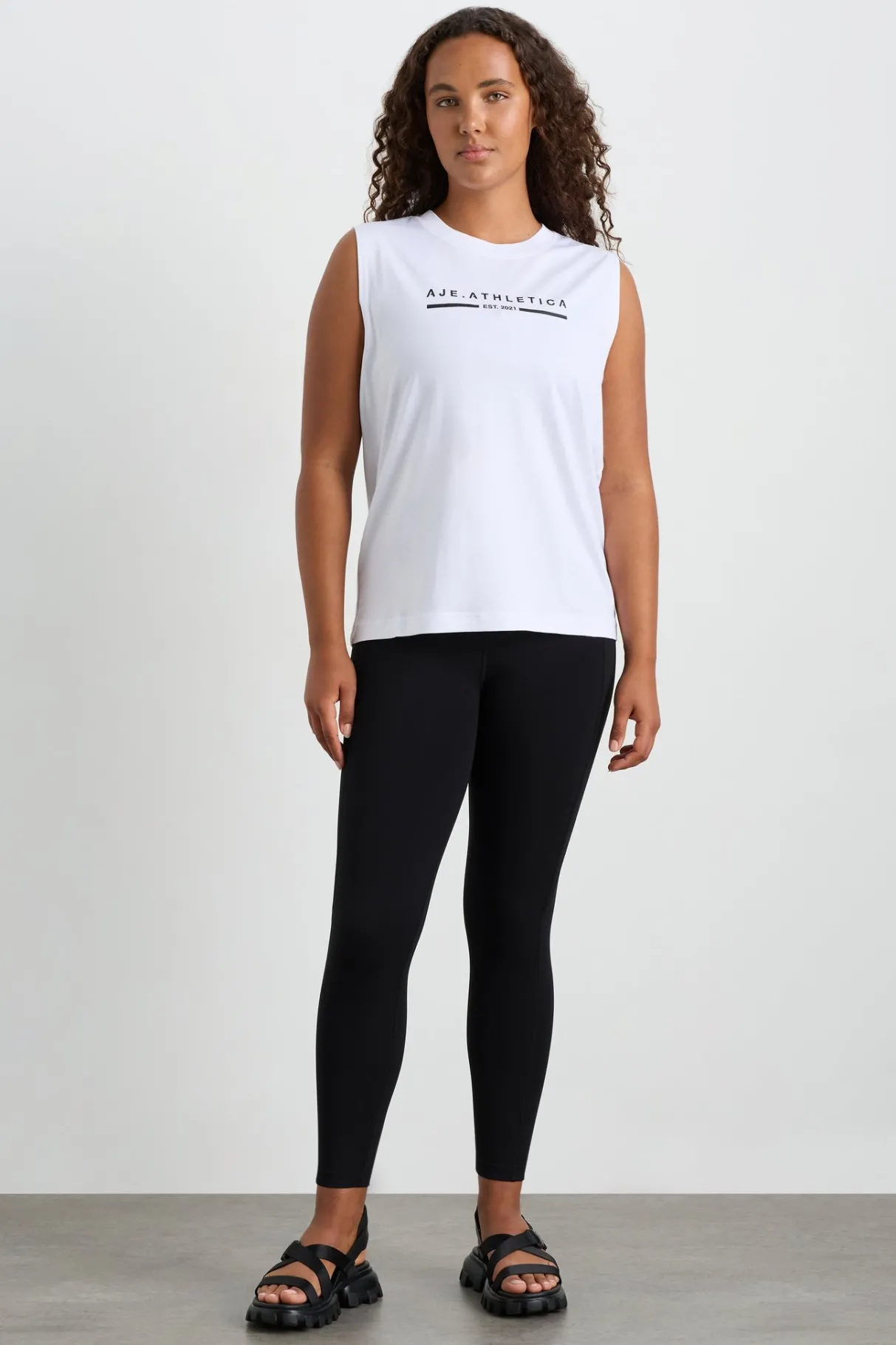 established_logo_tank__5.webp Best Aje ATHLETICA Established Logo Tank 101 White/Black
