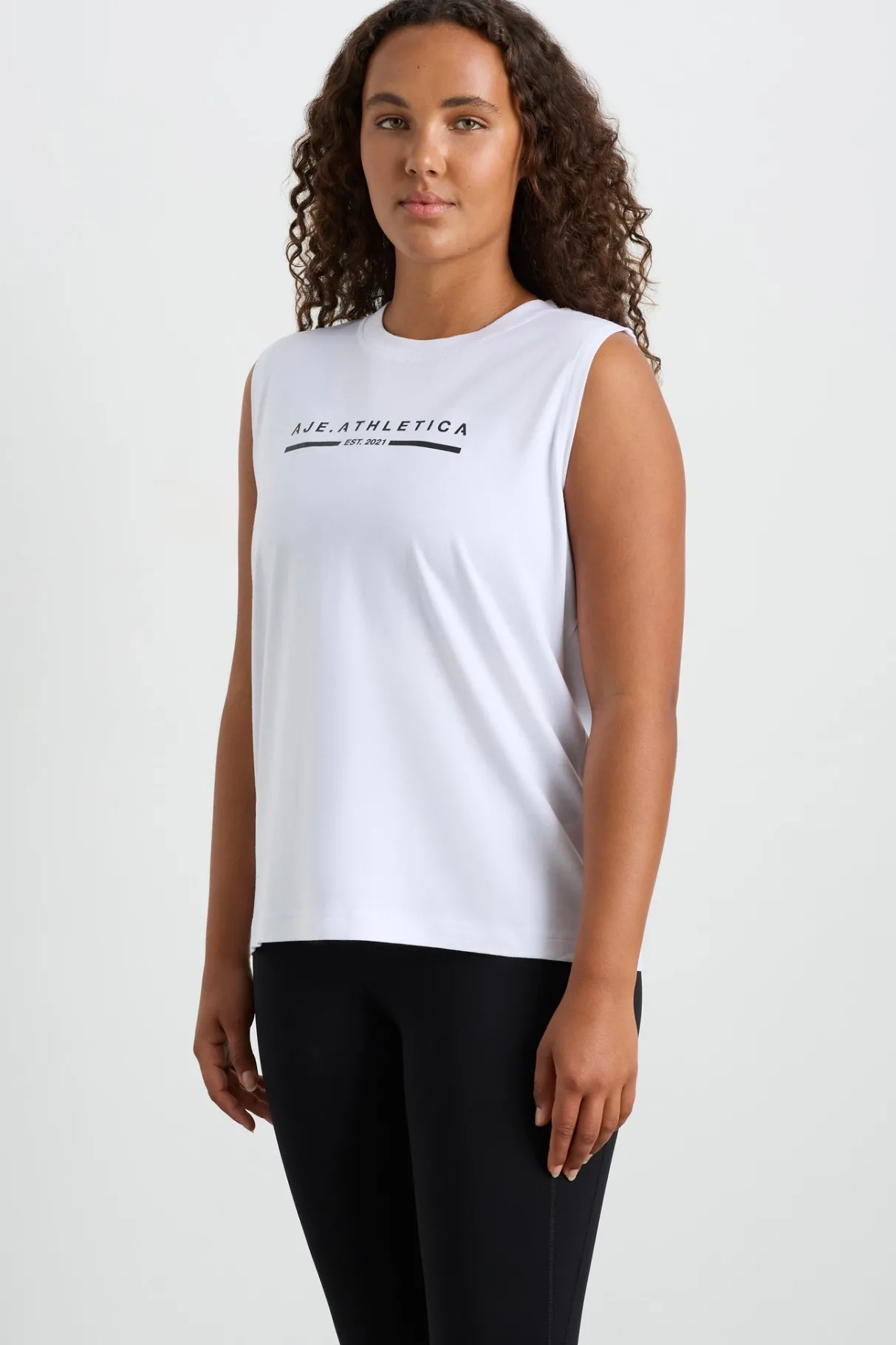 established_logo_tank__6.webp Best Aje ATHLETICA Established Logo Tank 101 White/Black