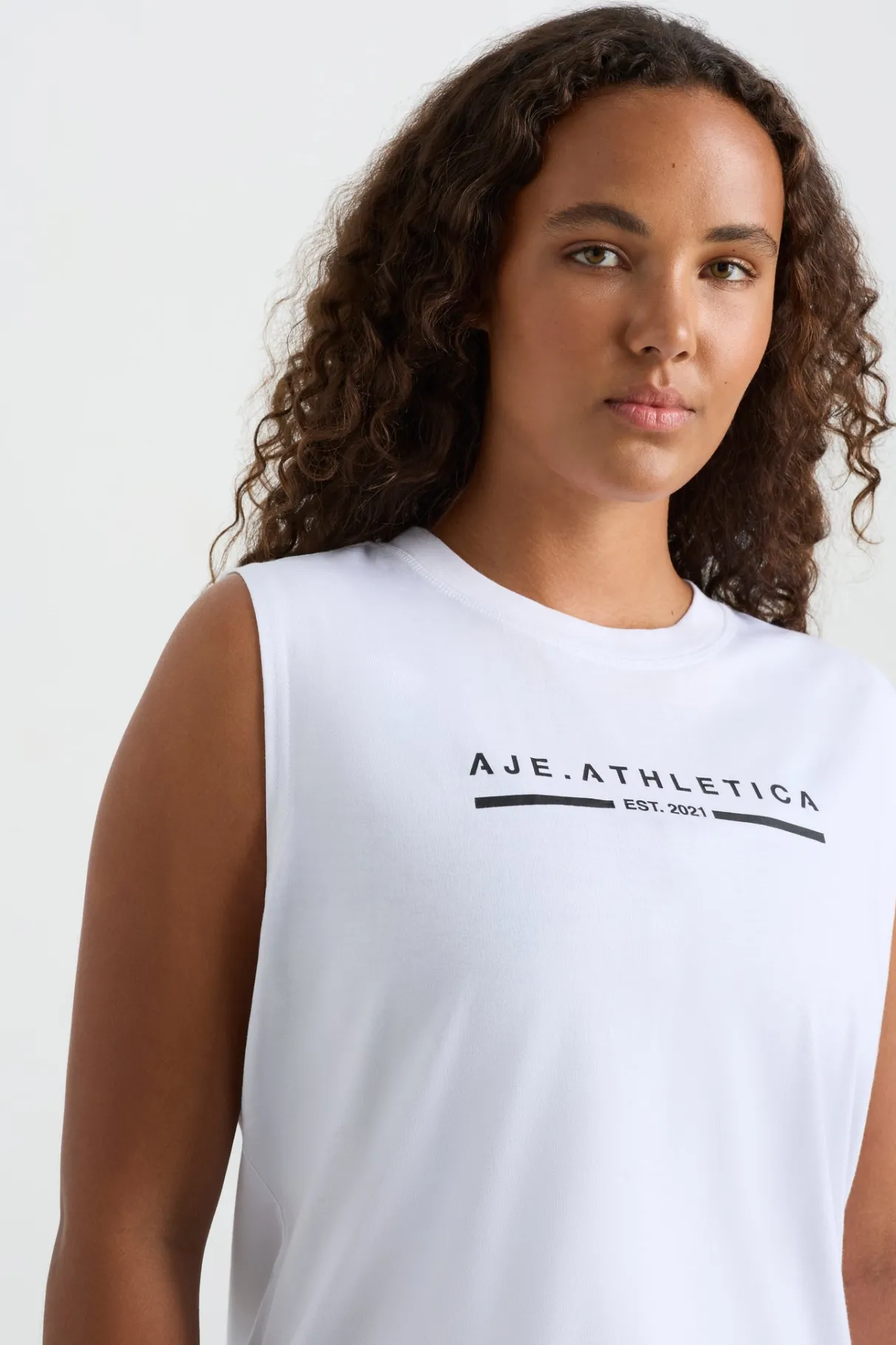 established_logo_tank__7.webp Best Aje ATHLETICA Established Logo Tank 101 White/Black