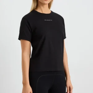 Shop Aje ATHLETICA Fitted Logo T-Shirt 102 Black
