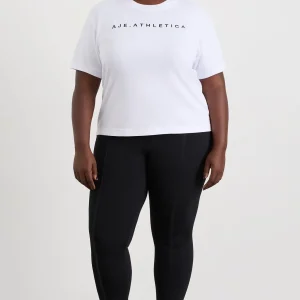 Cheap Aje ATHLETICA Fitted Logo T-Shirt 102 White
