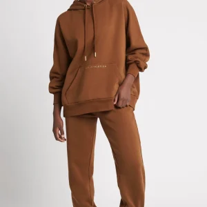 Outlet Aje ATHLETICA Fleece Trackpants 504 Coffee/Gold