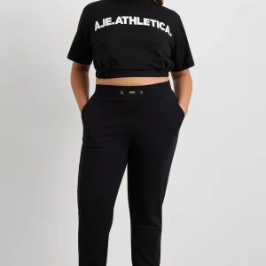 Shop Aje ATHLETICA Fleece Trackpants 504 Black