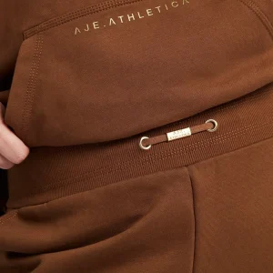 Outlet Aje ATHLETICA Fleece Trackpants 504 Coffee/Gold
