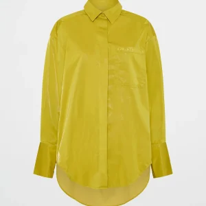 Outlet Aje ATHLETICA Fold Back Cuffed Shirt 441 Solar Blaze