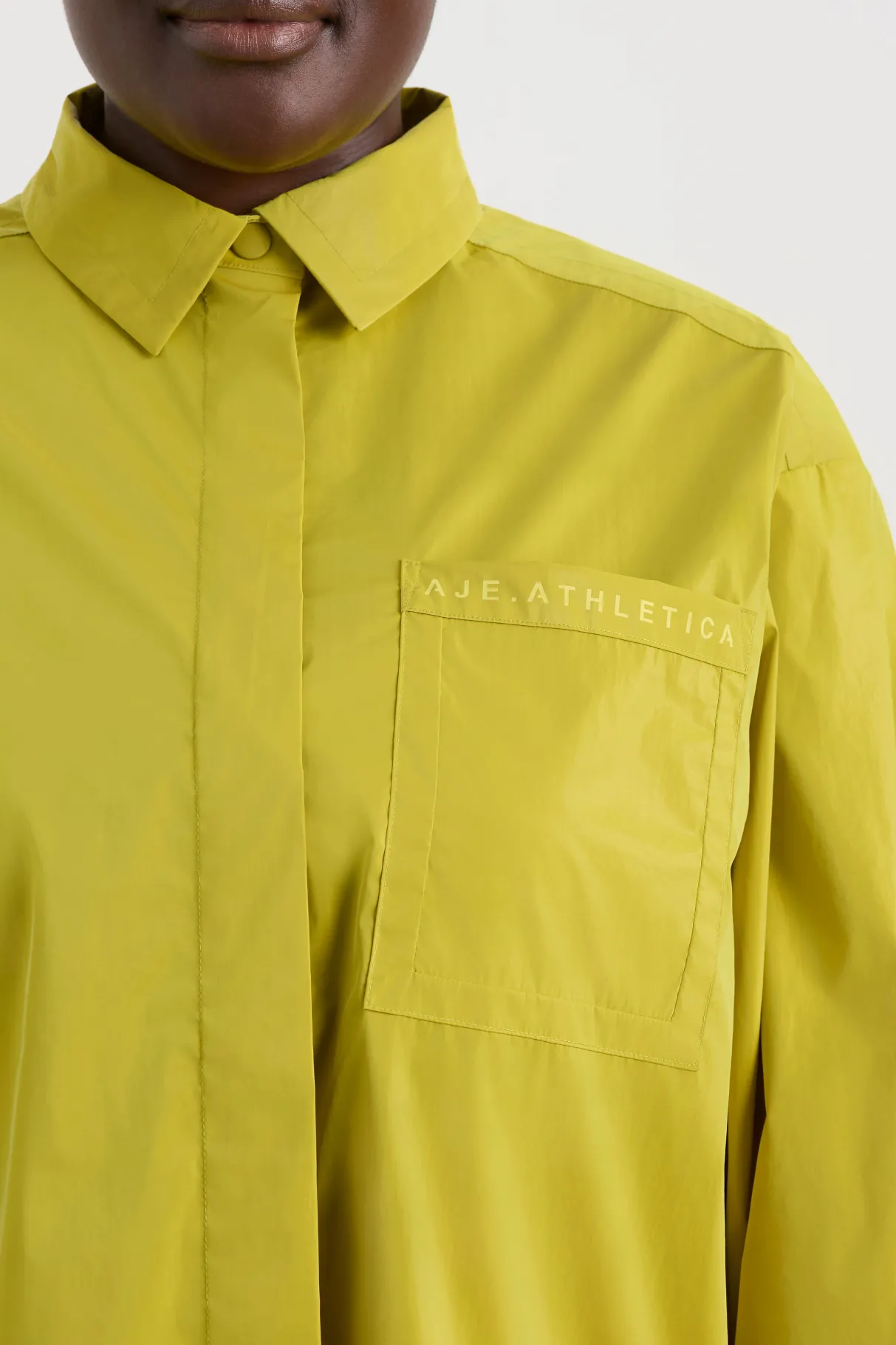 fold_back_cuffed_shirt__12.webp Outlet Aje ATHLETICA Fold Back Cuffed Shirt 441 Solar Blaze