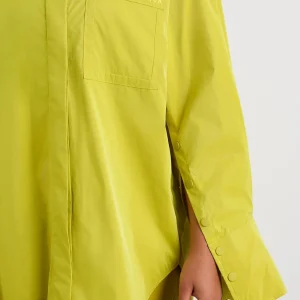 Outlet Aje ATHLETICA Fold Back Cuffed Shirt 441 Solar Blaze