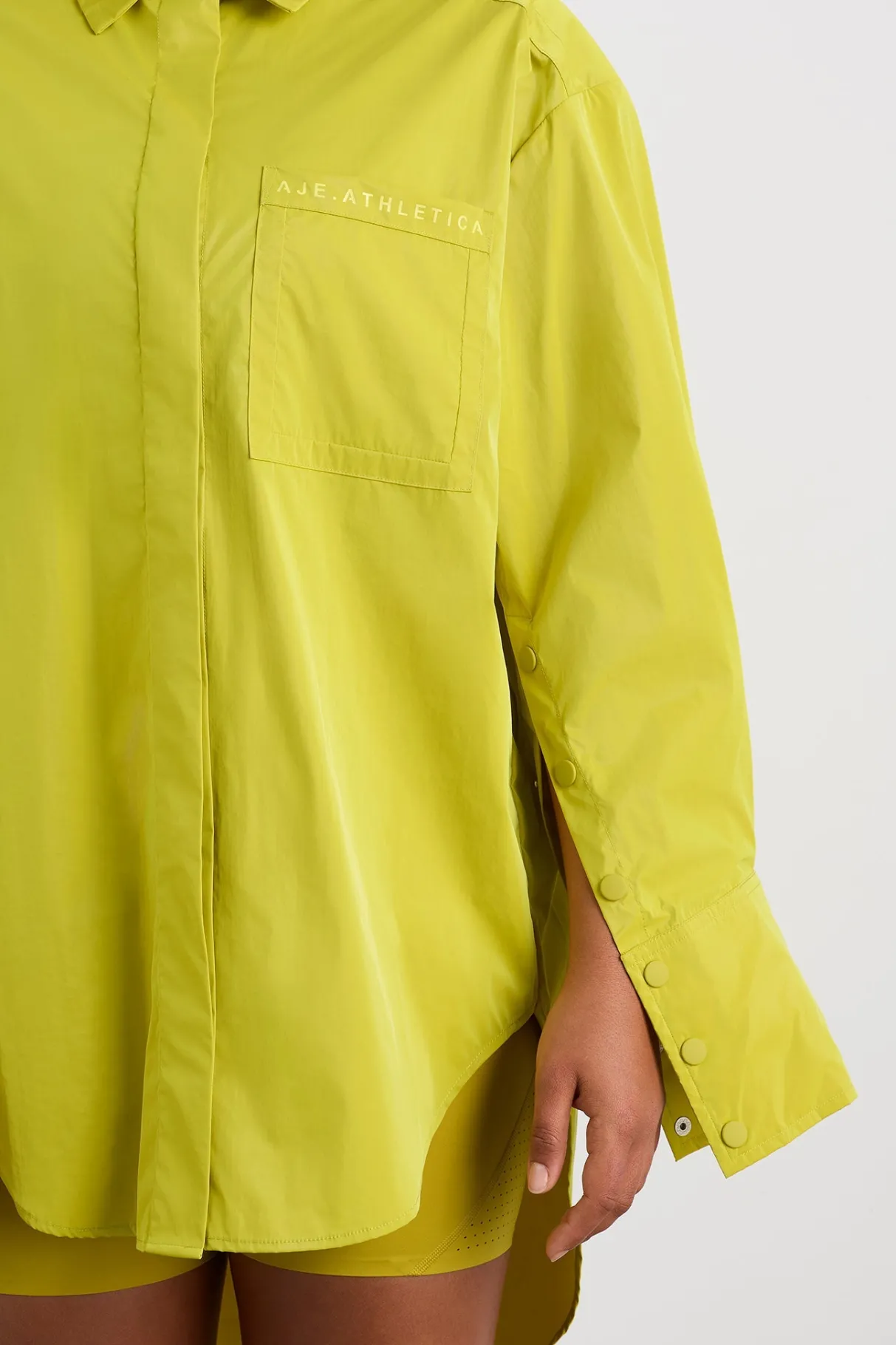 fold_back_cuffed_shirt__7.webp Outlet Aje ATHLETICA Fold Back Cuffed Shirt 441 Solar Blaze