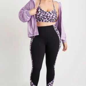 Best Sale Aje ATHLETICA Full Length Contour Legging 231 Black/Lavender Ptd Freefrm