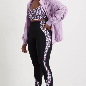 Best Sale Aje ATHLETICA Full Length Contour Legging 231 Black/Lavender Ptd Freefrm