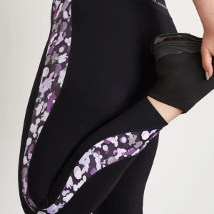Best Sale Aje ATHLETICA Full Length Contour Legging 231 Black/Lavender Ptd Freefrm