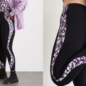 Best Sale Aje ATHLETICA Full Length Contour Legging 231 Black/Lavender Ptd Freefrm
