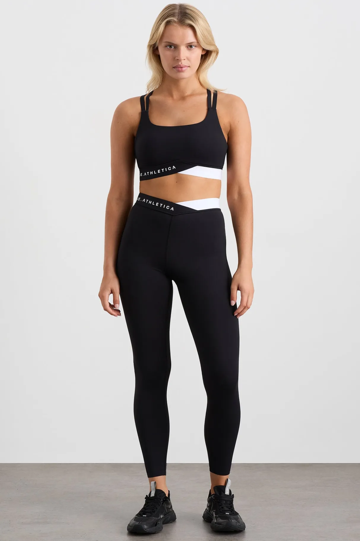 full_length_cross_leggings__0.webp Shop Aje ATHLETICA Full Length Cross Leggings 249 Black/White
