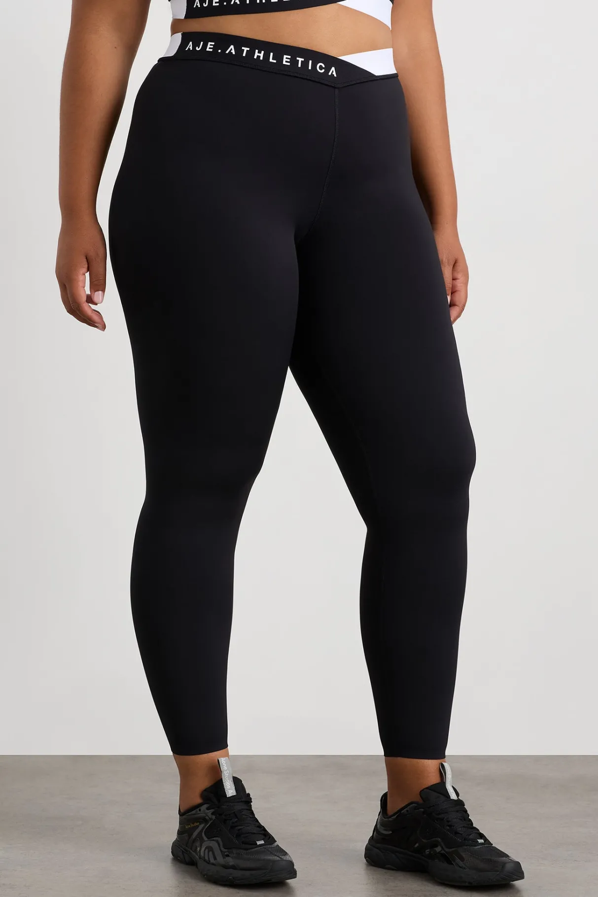 full_length_cross_leggings__10.webp Shop Aje ATHLETICA Full Length Cross Leggings 249 Black/White
