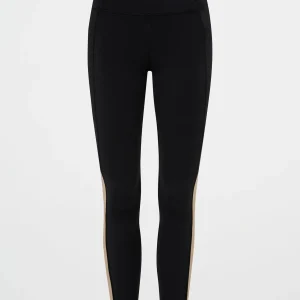 Online Aje ATHLETICA Full Length Logo Leggings 204 Black/ Dune