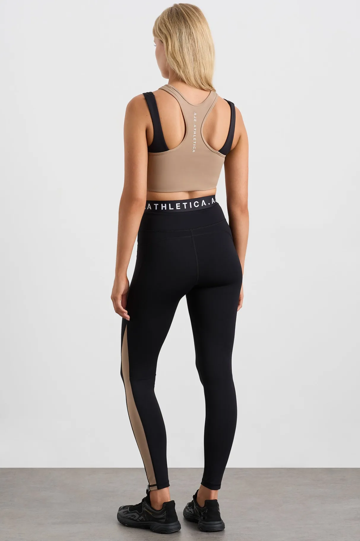 full_length_logo_leggings__4.webp Online Aje ATHLETICA Full Length Logo Leggings 204 Black/ Dune