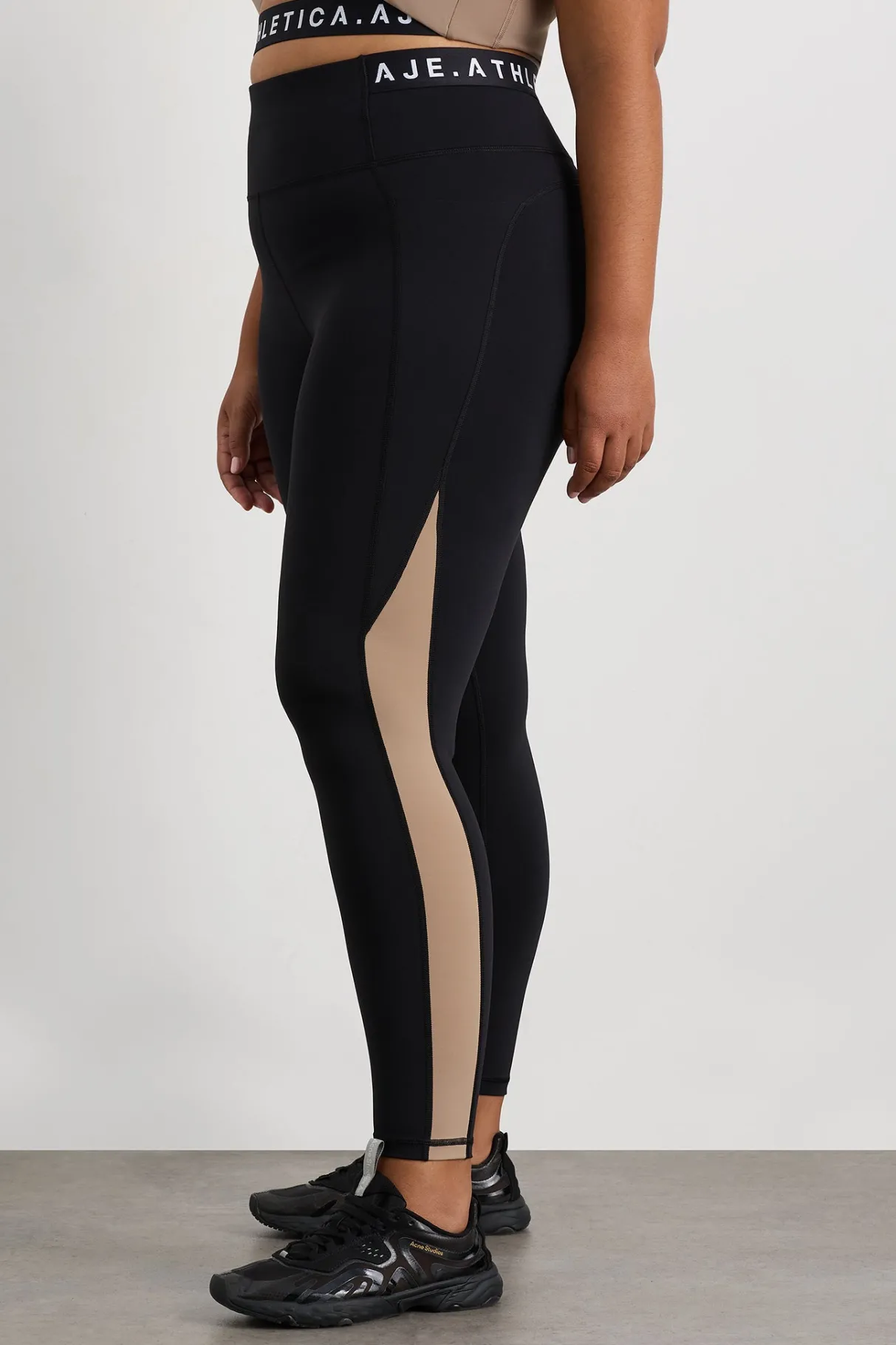 full_length_logo_leggings__9.webp Online Aje ATHLETICA Full Length Logo Leggings 204 Black/ Dune