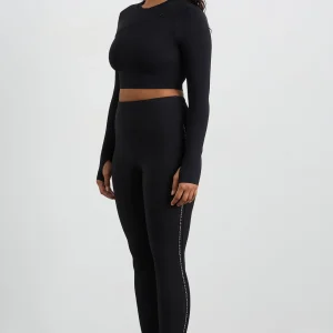 Cheap Aje ATHLETICA Full Length Mesh Leggings 232 Black