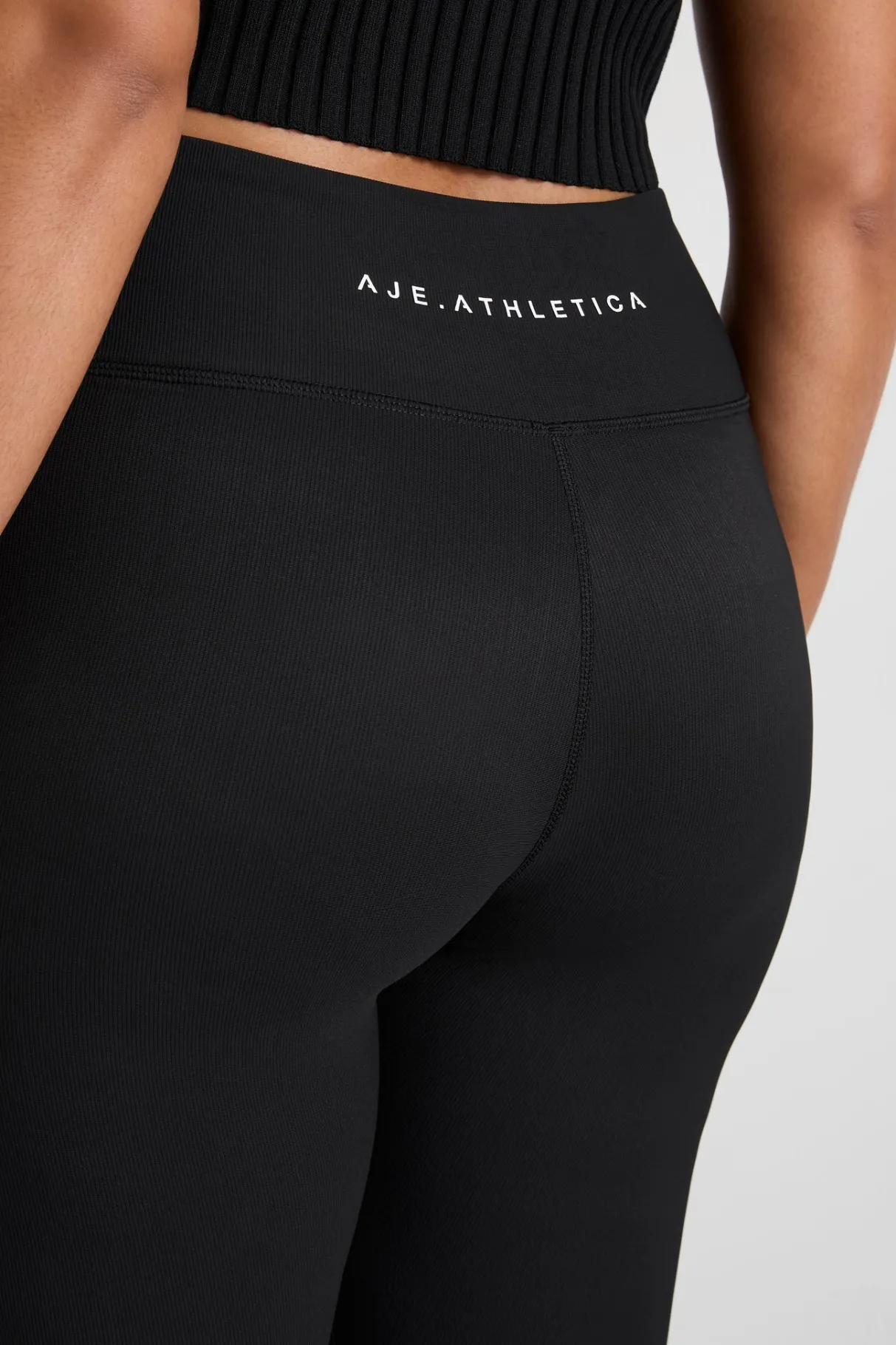 full_length_ribbed_legging__11.webp Hot Aje ATHLETICA Full Length Ribbed Legging 203 Black