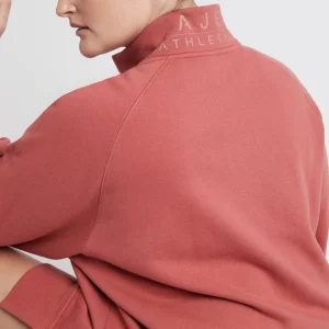Store Aje ATHLETICA Funnel Neck Fleece Jumper 004 Dusty Rose