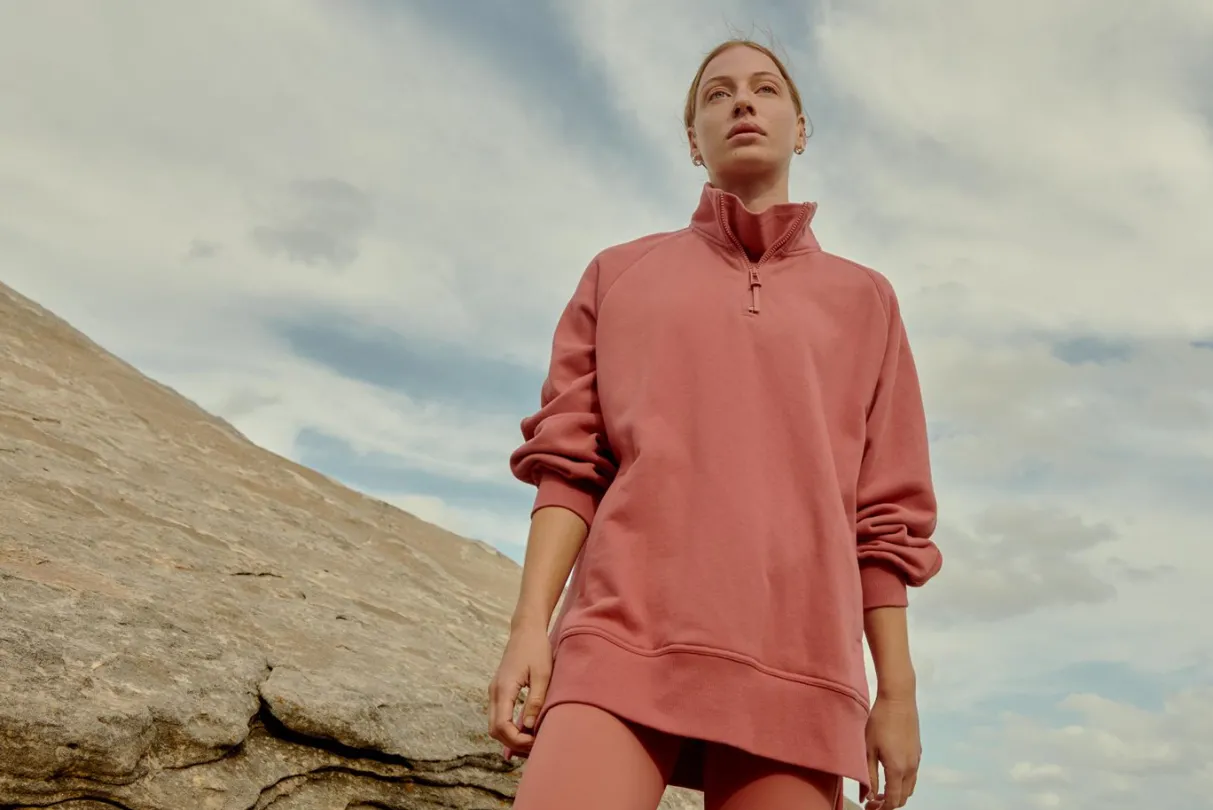 funnel_neck_fleece_jumper__16.webp Store Aje ATHLETICA Funnel Neck Fleece Jumper 004 Dusty Rose