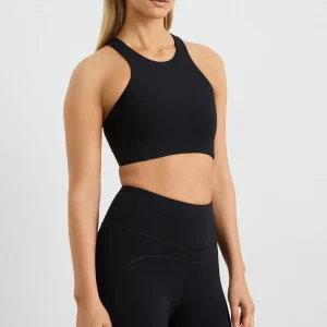 Clearance Aje ATHLETICA High Neck Scuba Bra 330 Black