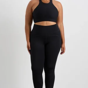Clearance Aje ATHLETICA High Neck Scuba Bra 330 Black