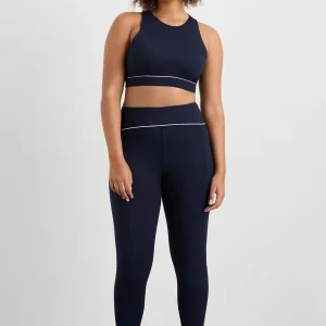 Online Aje ATHLETICA High Neck Sports Bra 374 Galaxy Blue
