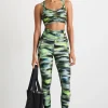 Flash Sale Aje ATHLETICA High Rise 7/8 Legging 203 Khaki Brushstroke