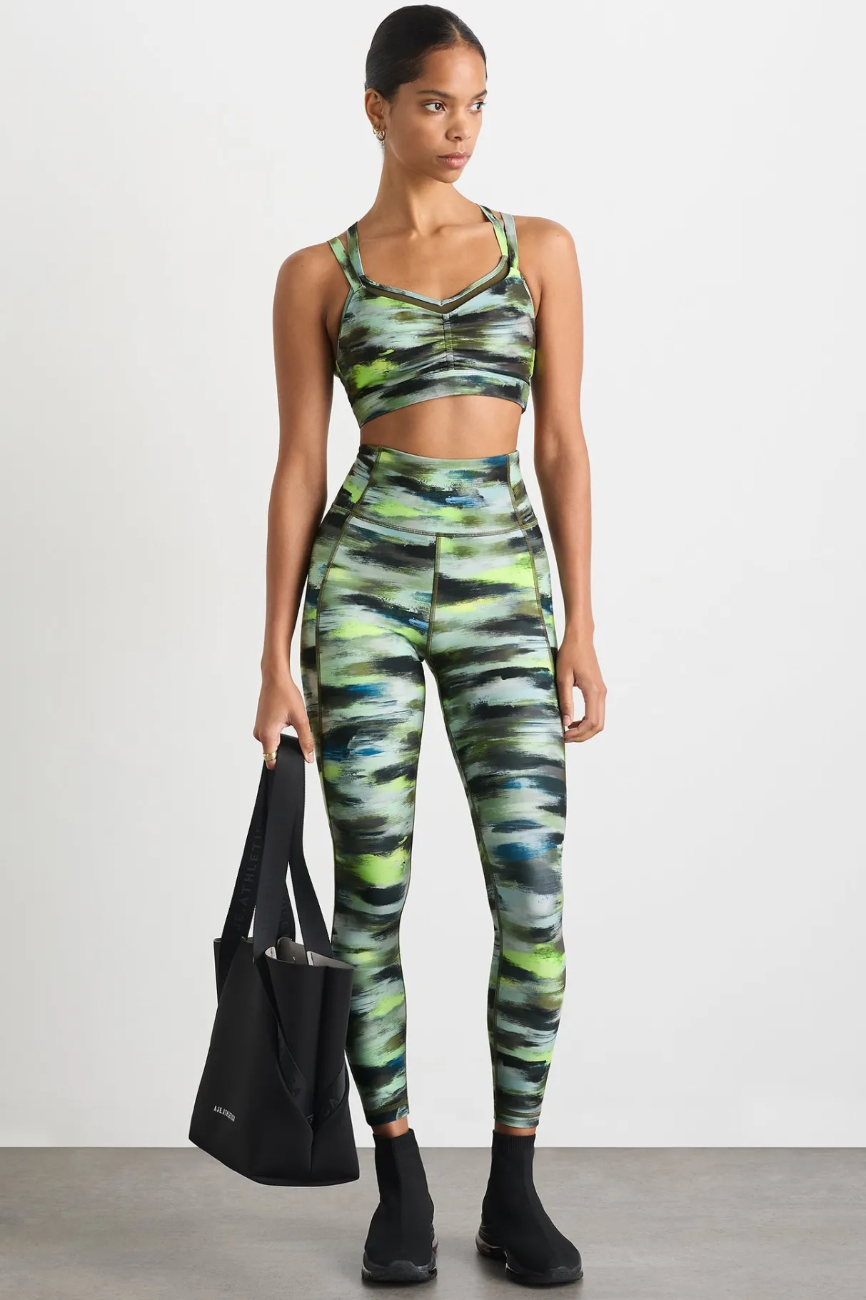 high_rise__legging__0-5.webp Flash Sale Aje ATHLETICA High Rise 7/8 Legging 203 Khaki Brushstroke