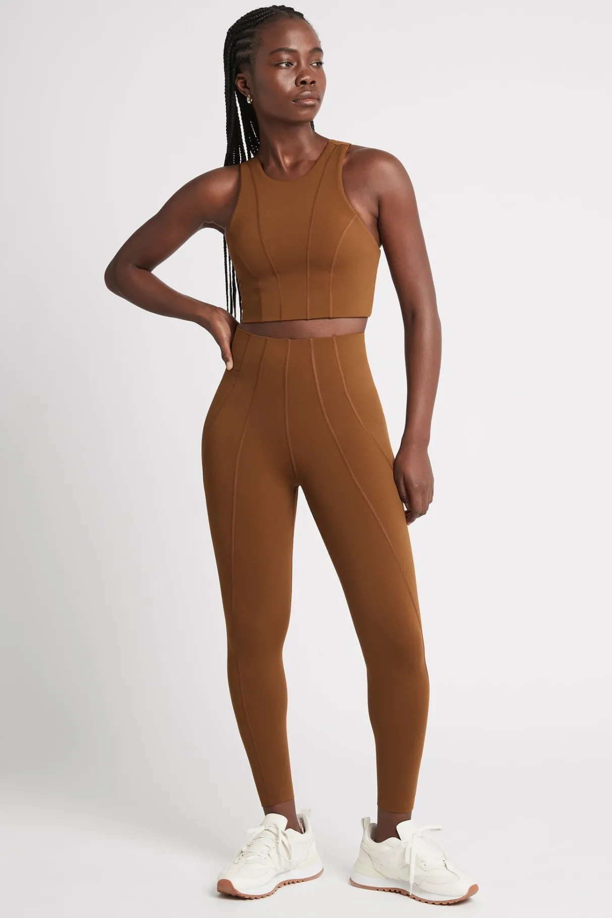 high_rise__legging__0-7.webp New Aje ATHLETICA High Rise 7/8 Legging 211 Coffee/Gold