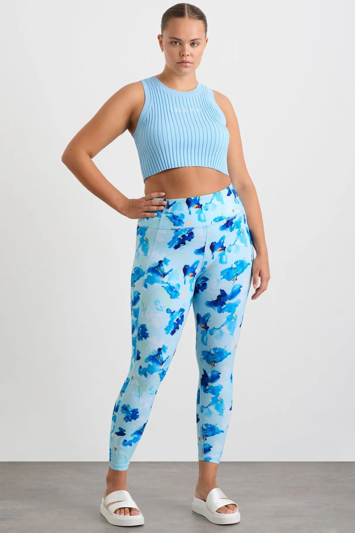 high_rise__legging__11-4.webp Shop Aje ATHLETICA High Rise 7/8 Legging 203 Expressive Floral