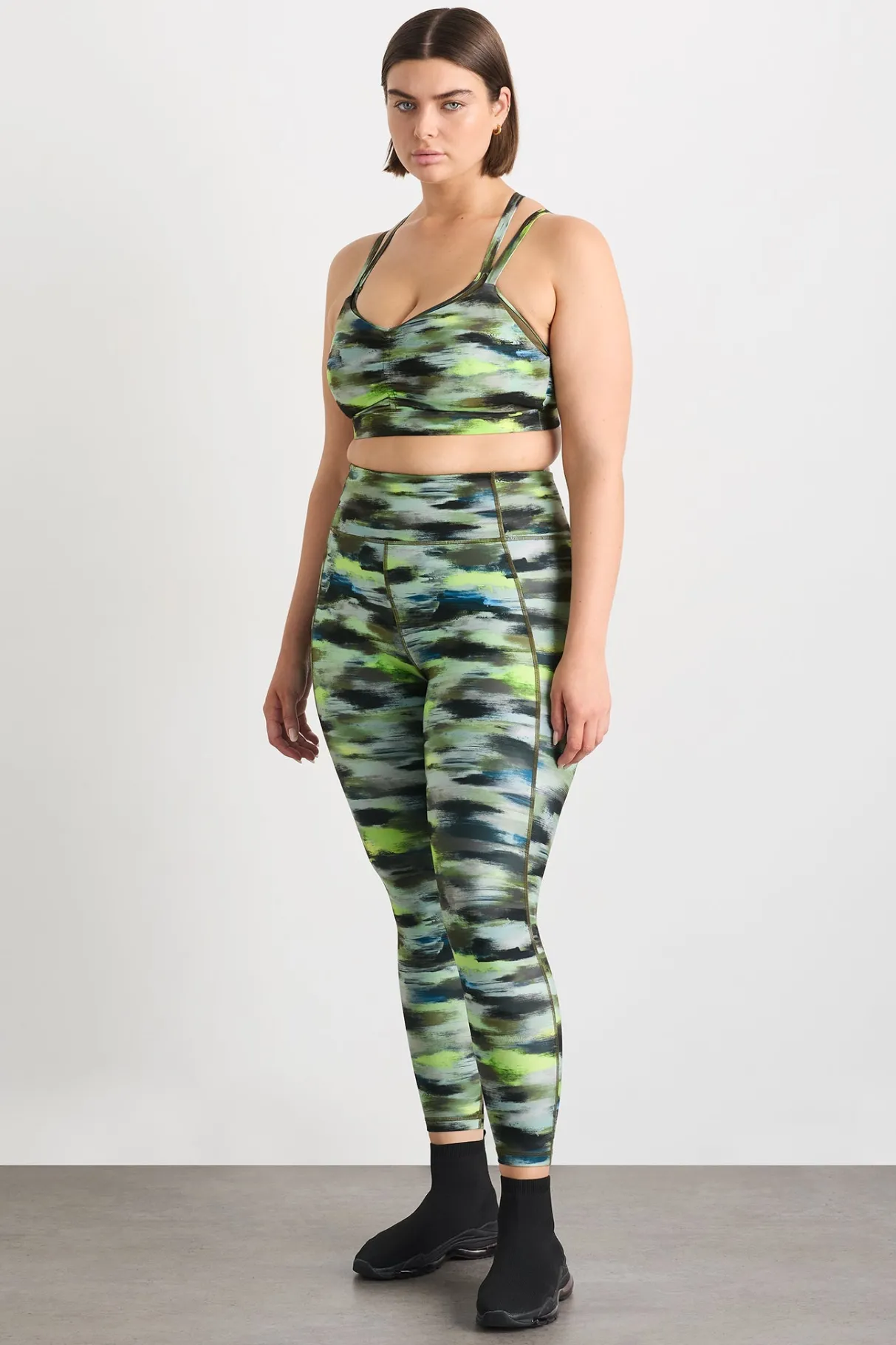 high_rise__legging__11-5.webp Flash Sale Aje ATHLETICA High Rise 7/8 Legging 203 Khaki Brushstroke