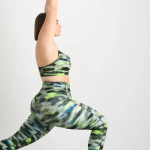 Flash Sale Aje ATHLETICA High Rise 7/8 Legging 203 Khaki Brushstroke