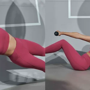 Shop Aje ATHLETICA High Rise 7/8 Legging 203 Berry
