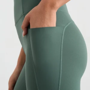 Discount Aje ATHLETICA High Rise 7/8 Legging 203 Moss Green