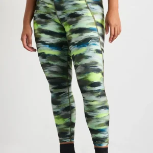 Flash Sale Aje ATHLETICA High Rise 7/8 Legging 203 Khaki Brushstroke