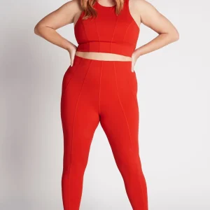 Store Aje ATHLETICA High Rise 7/8 Legging 211 Garnet Red