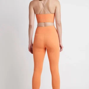 Best Aje ATHLETICA High Rise 7/8 Logo Legging 203 Tangerine Orange-Sand