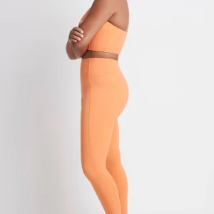 Best Aje ATHLETICA High Rise 7/8 Logo Legging 203 Tangerine Orange-Sand