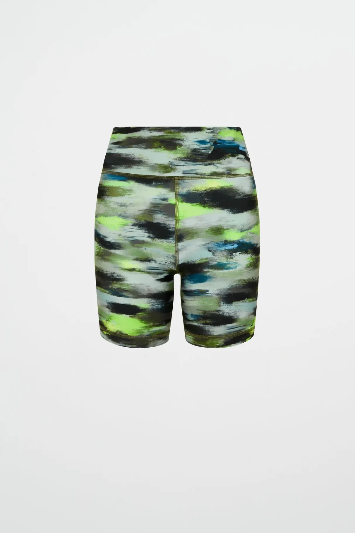 high_rise_bike_shorts__1-3.webp Store Aje ATHLETICA High Rise Bike Shorts 607 Khaki Brushstroke