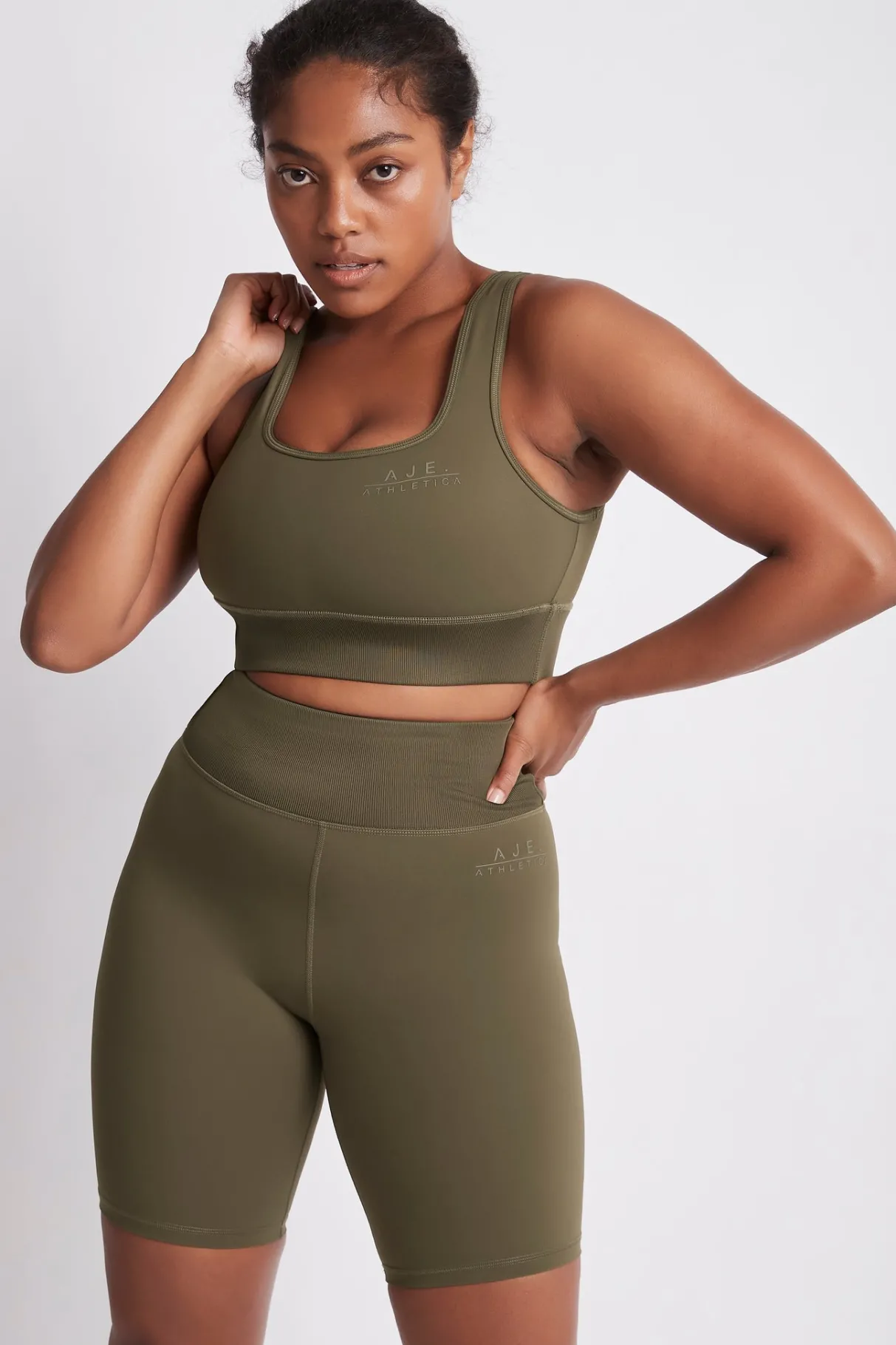high_rise_bike_shorts__6-1.webp Fashion Aje ATHLETICA High Rise Bike Shorts 018 Khaki