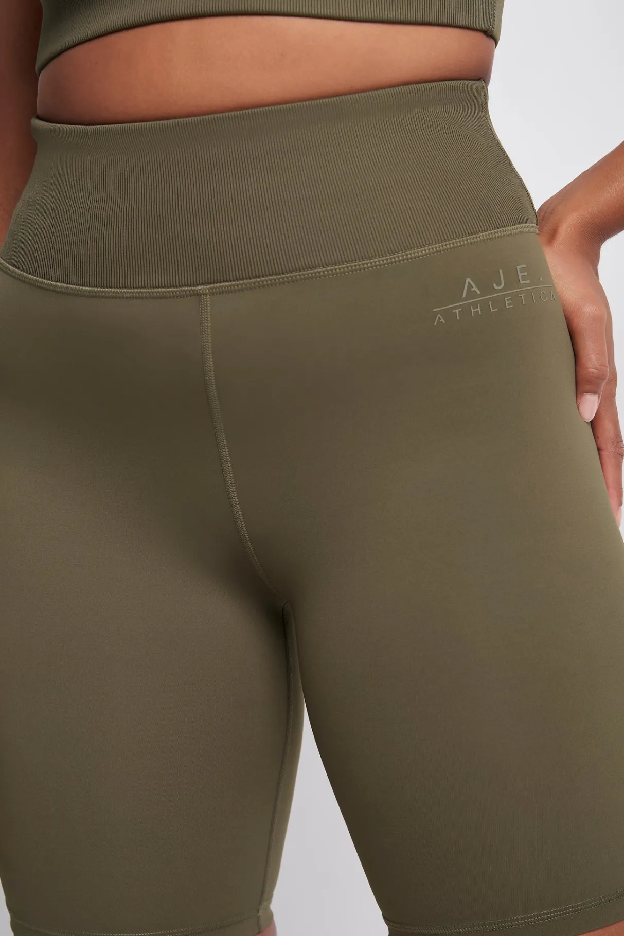 high_rise_bike_shorts__8-1.webp Fashion Aje ATHLETICA High Rise Bike Shorts 018 Khaki
