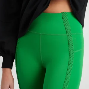 Sale Aje ATHLETICA High Rise Braided 7/8 Legging 228 Vivid Green