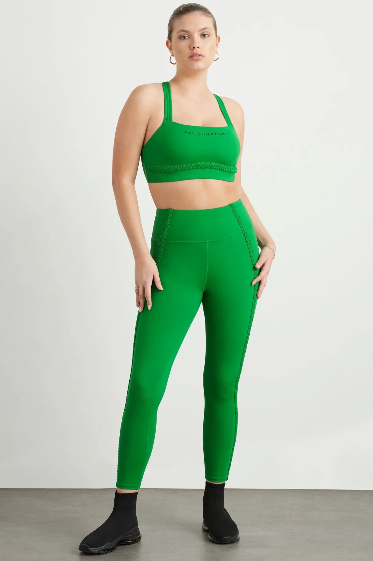 high_rise_braided__legging__5.webp Sale Aje ATHLETICA High Rise Braided 7/8 Legging 228 Vivid Green