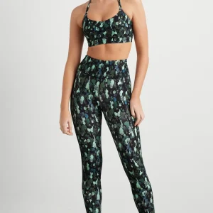 Best Aje ATHLETICA High Rise Contrast 7/8 Legging 210 Green Painted Freeform